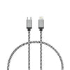 1 Ft. Braided Cable (USB-C to Lightning Cable)