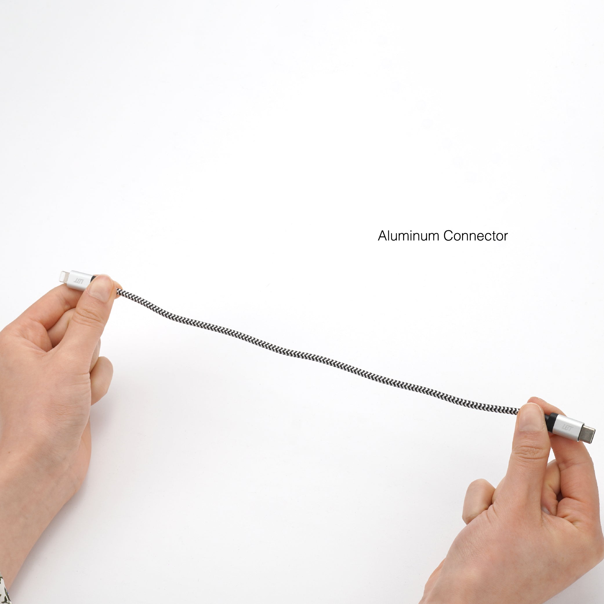 1 ft Braided Cable (USB-C to C Cable)