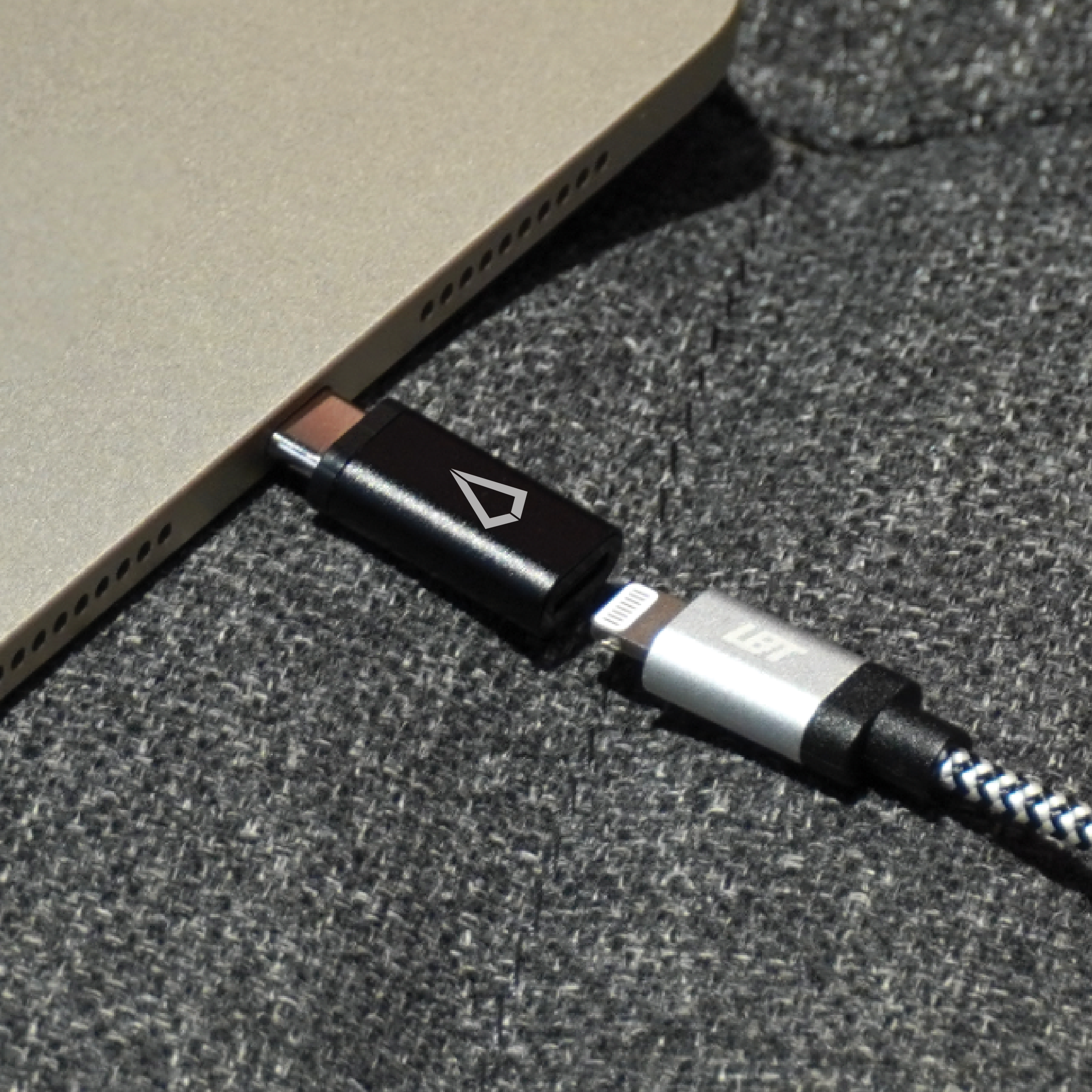 Reverse Lightning to USB-C Adapter