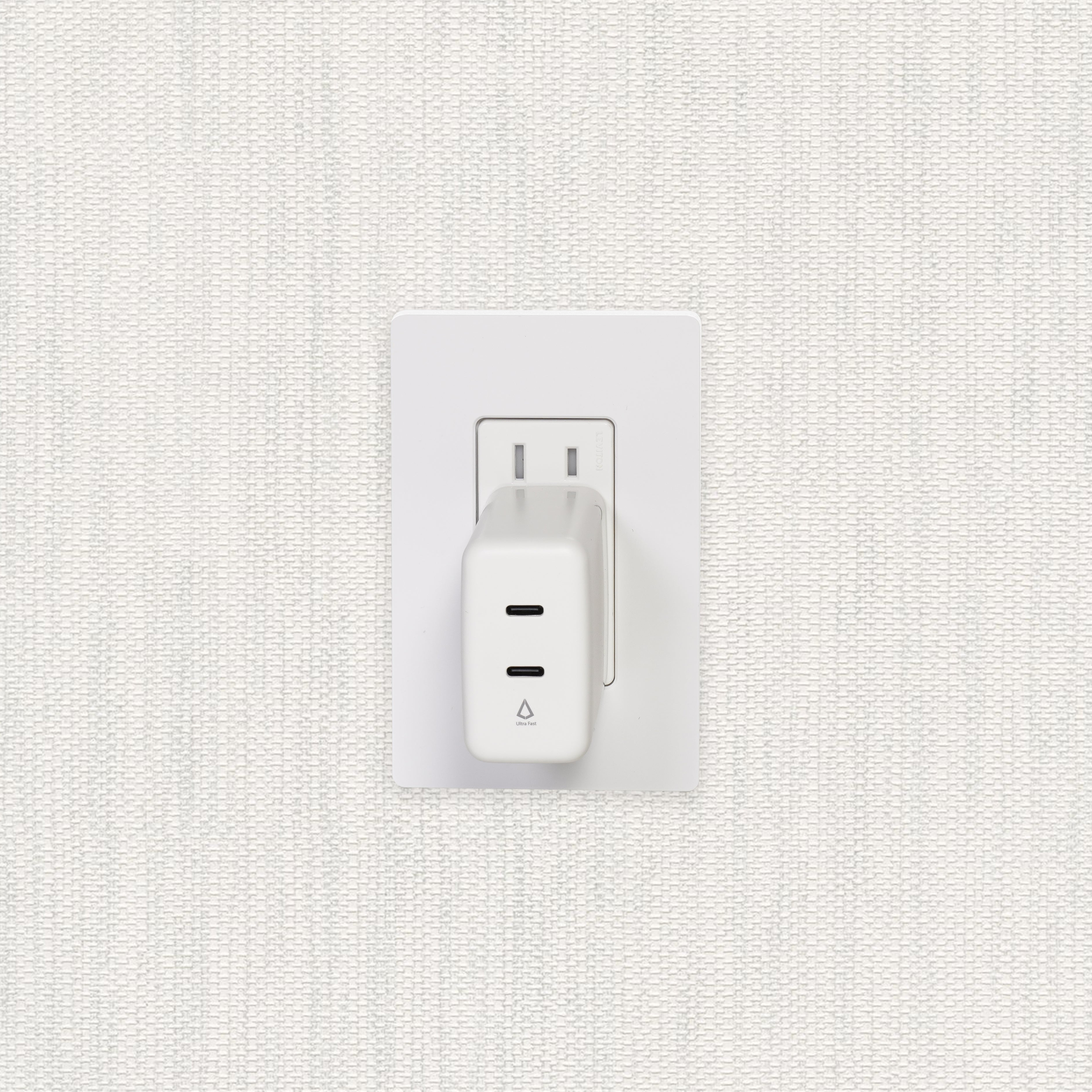40W Dual Port PD Wall Charger