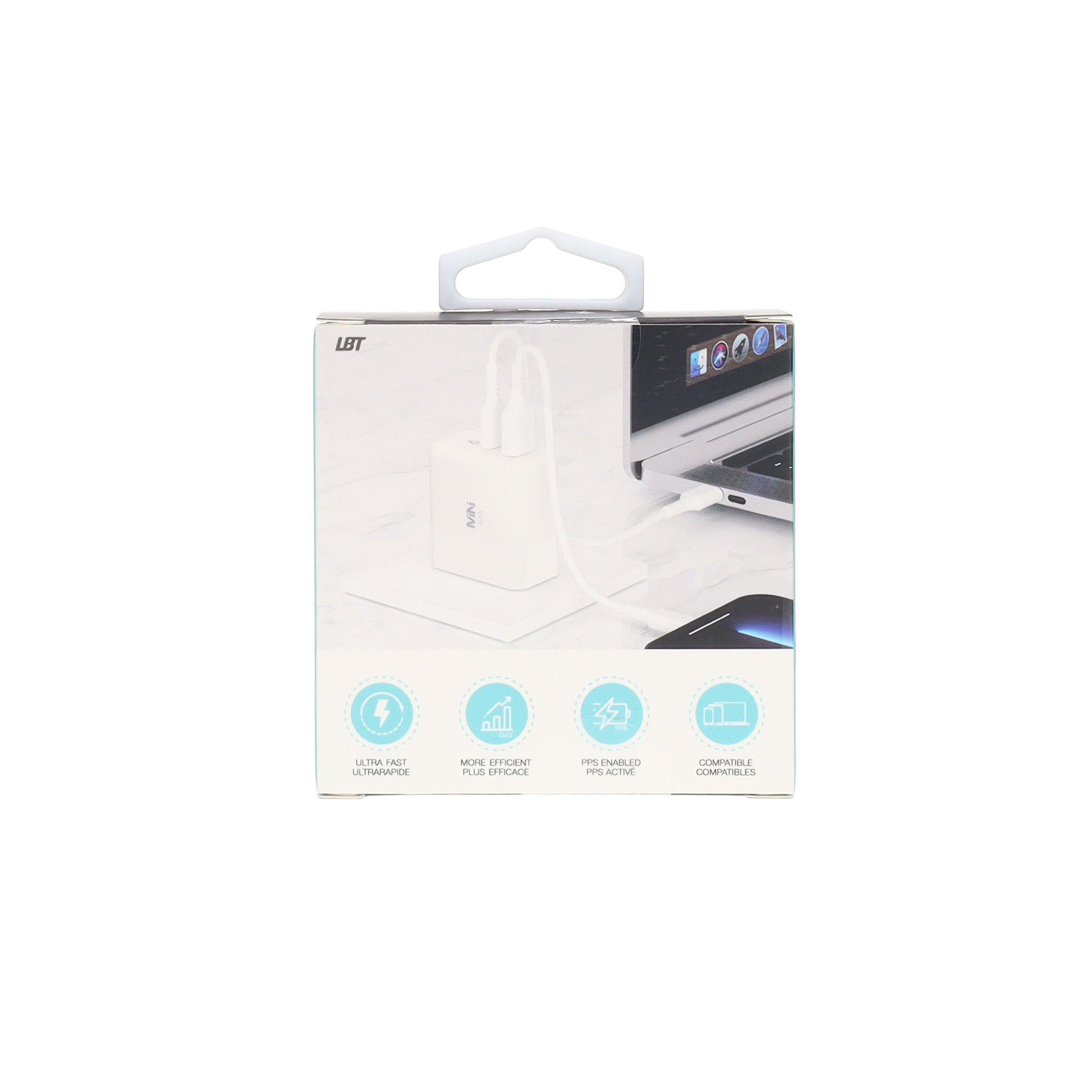 42W Dual-Port GaN PD Wall Charger (MiNi)