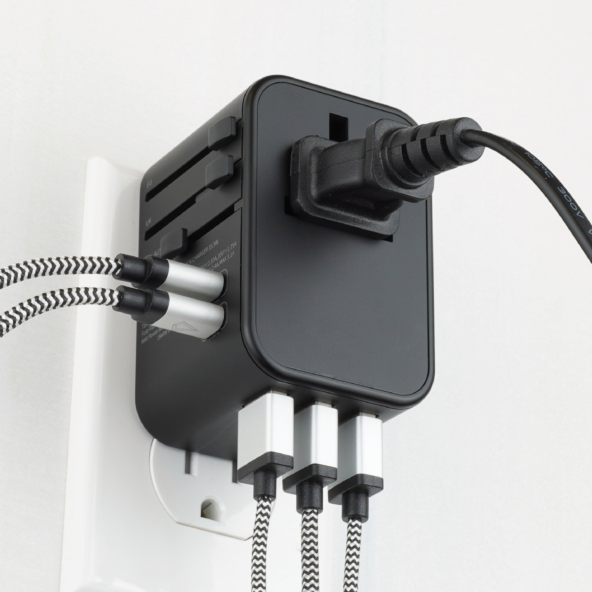 35.5W 6-port Travel PD Wall Charger