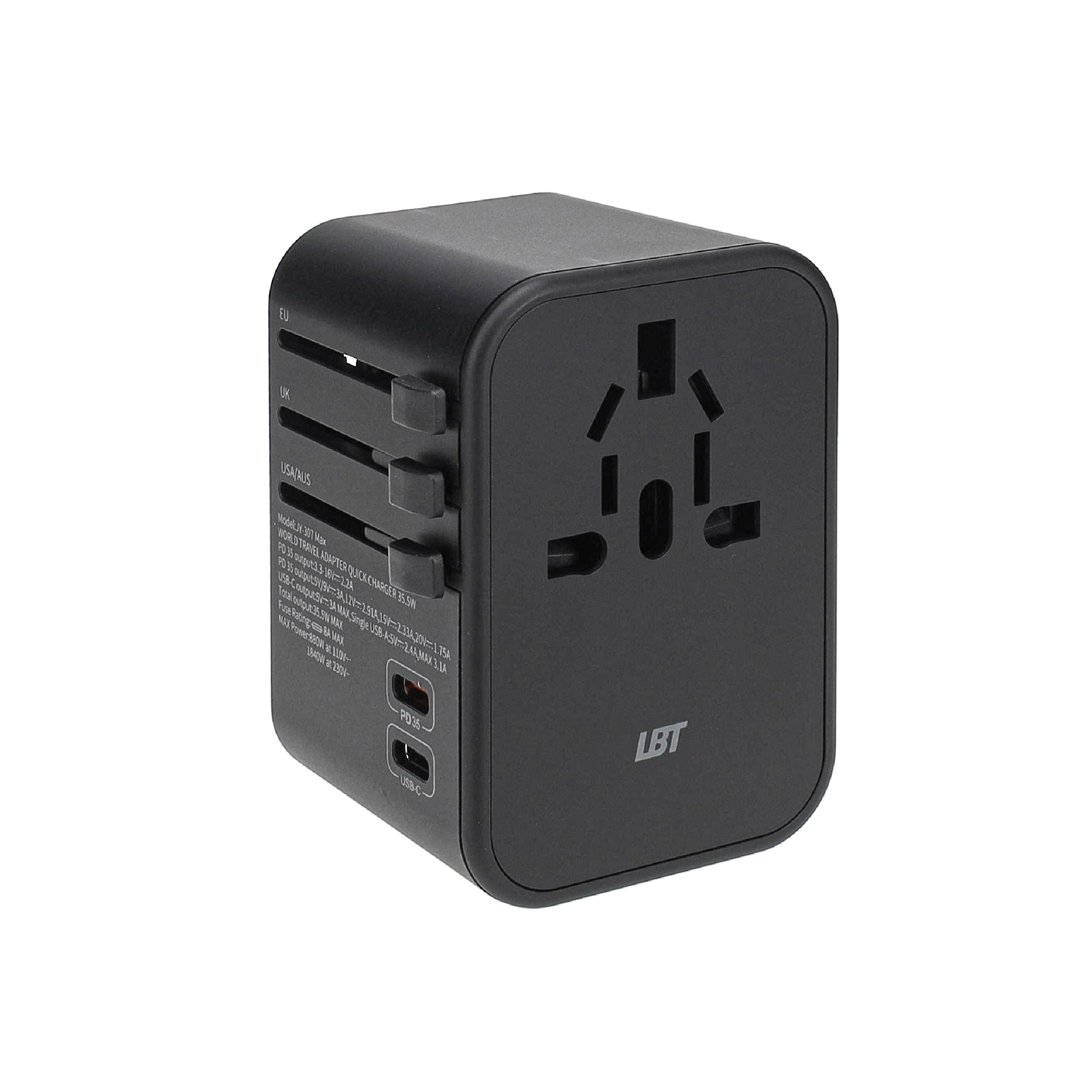 35.5W 6-port Travel PD Wall Charger