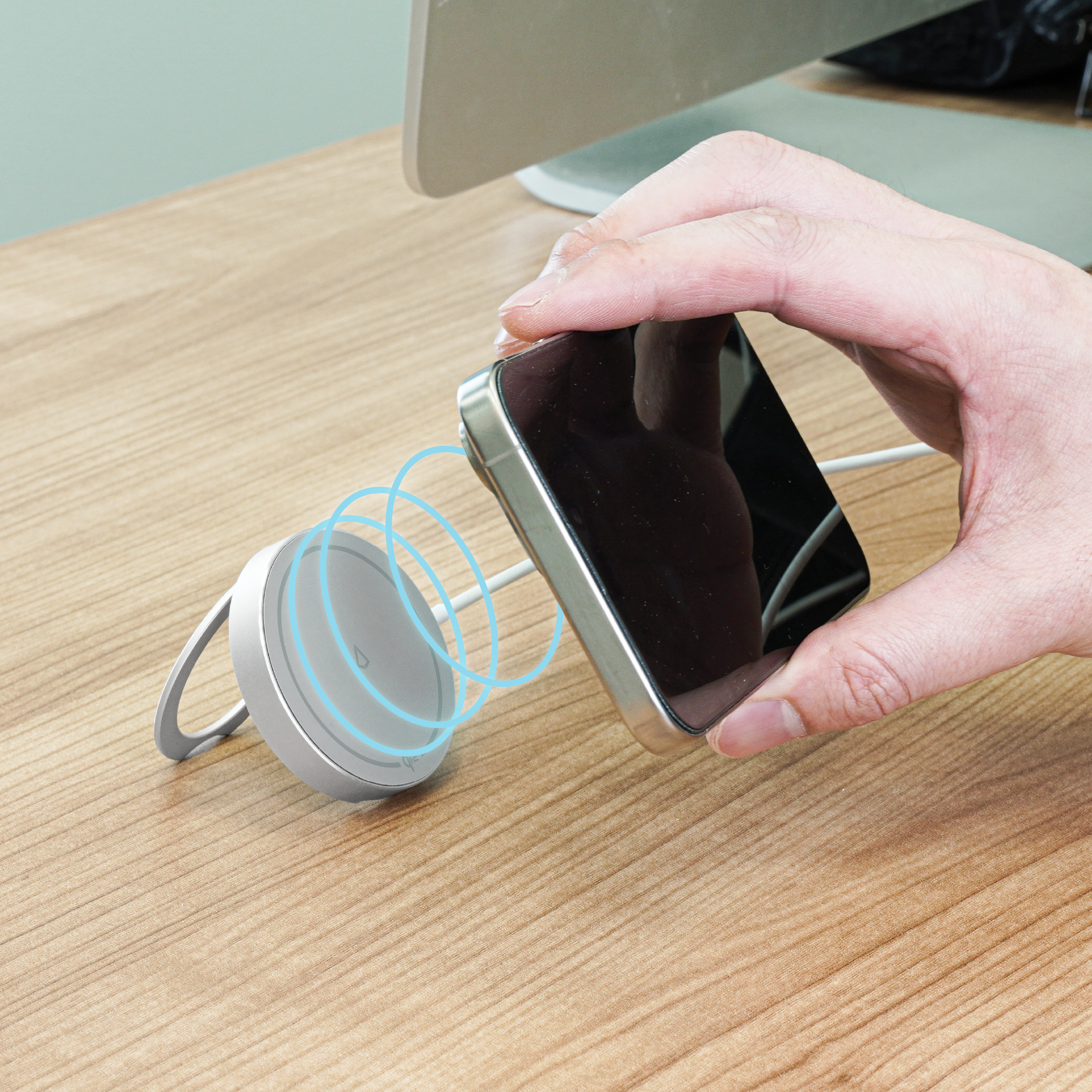 15W Magnetic Wireless Charger (with 6FT USB-C Cable)