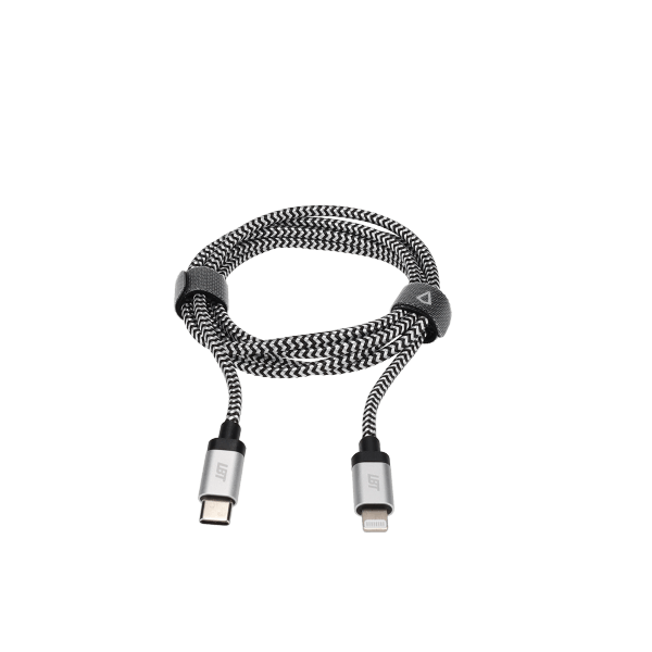 4 Ft. Braided Cable (USB-C to Lightning Cable)