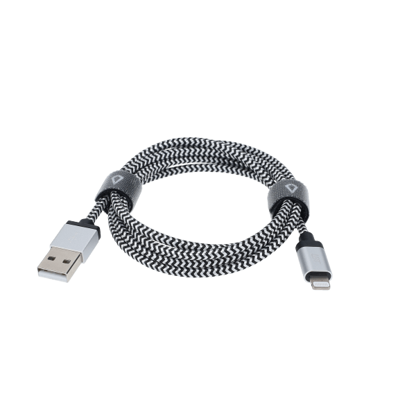 4 Ft. Braided Cable (USB-A to Lightning Cable)
