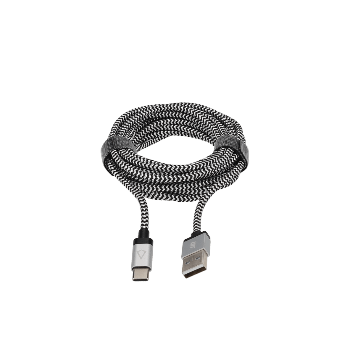 10 Ft. Braided Cable (USB-A to USB-C Cable)