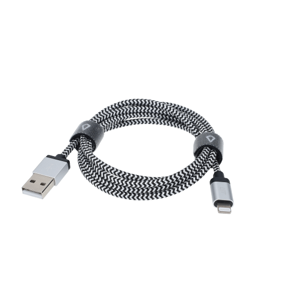 4 Ft. Braided Cable (USB-A to Lightning Cable)