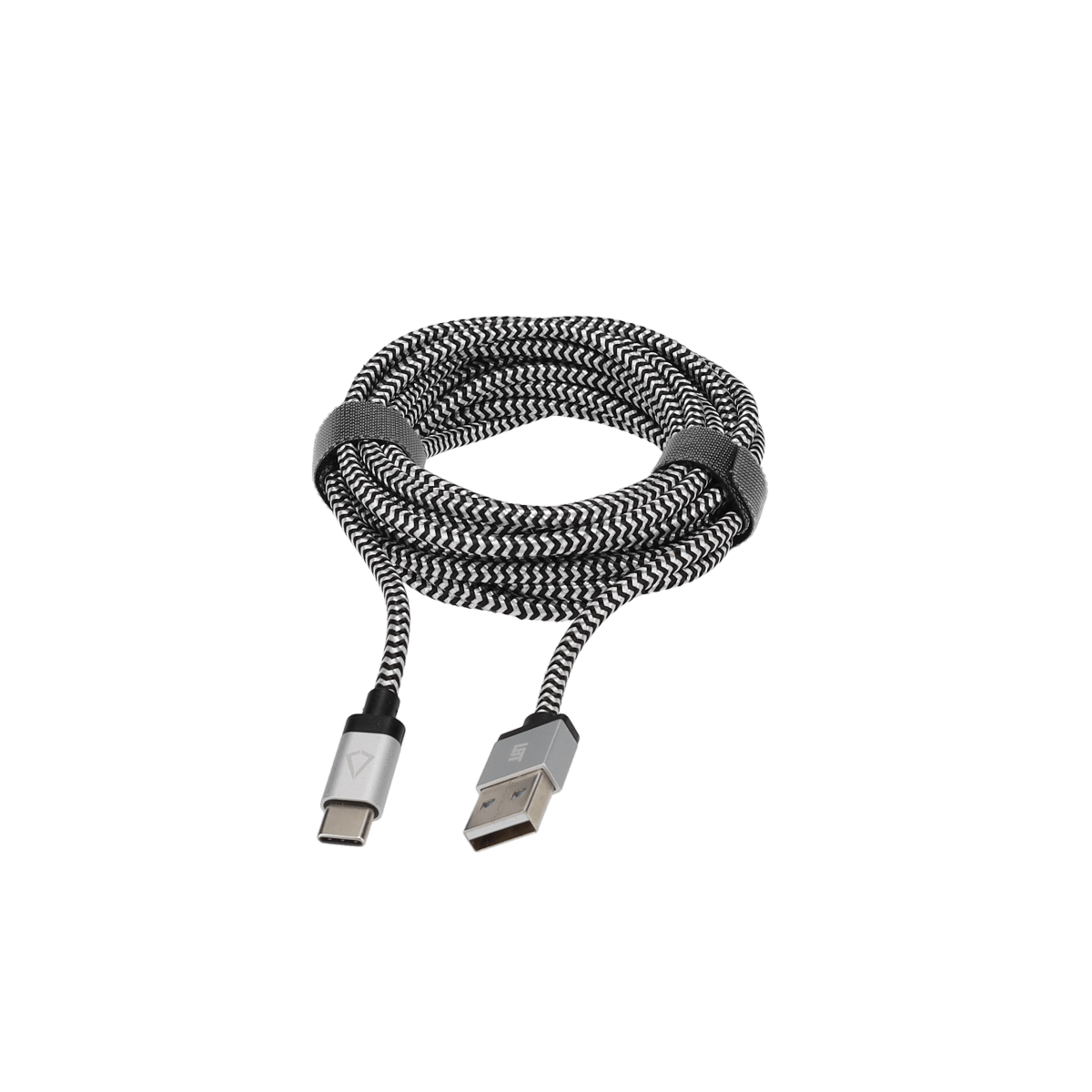 10 Ft. Braided Cable (USB-A to USB-C Cable)