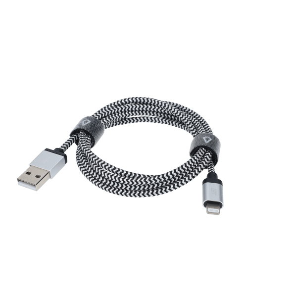 4 Ft. Braided Cable (USB-A to Lightning Cable)