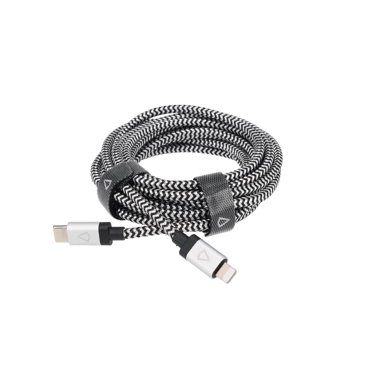 10 Ft. Braided Cable (USB-C to Lightning Cable)