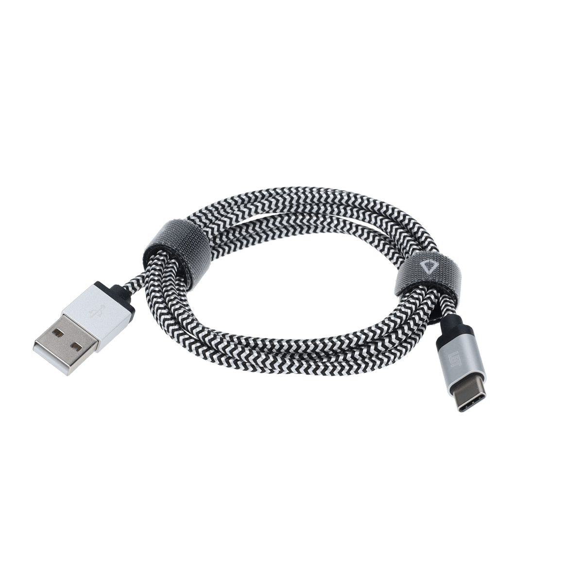4 Ft. Braided Cable (USB-A to USB-C Cable)