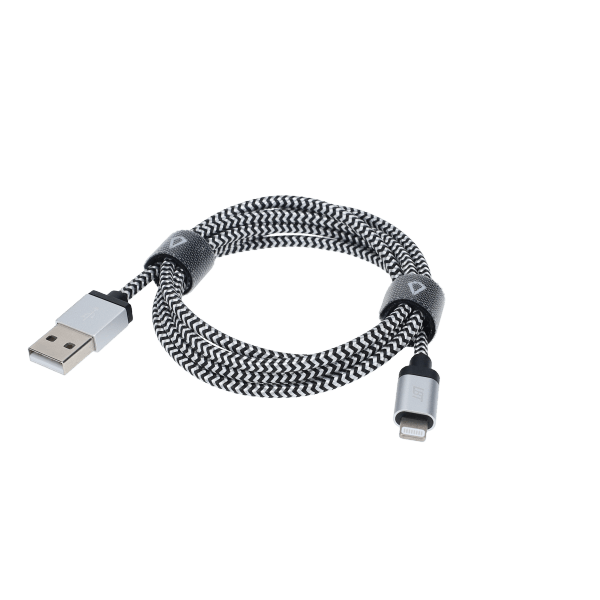 4 Ft. Braided Cable (USB-A to Lightning Cable)