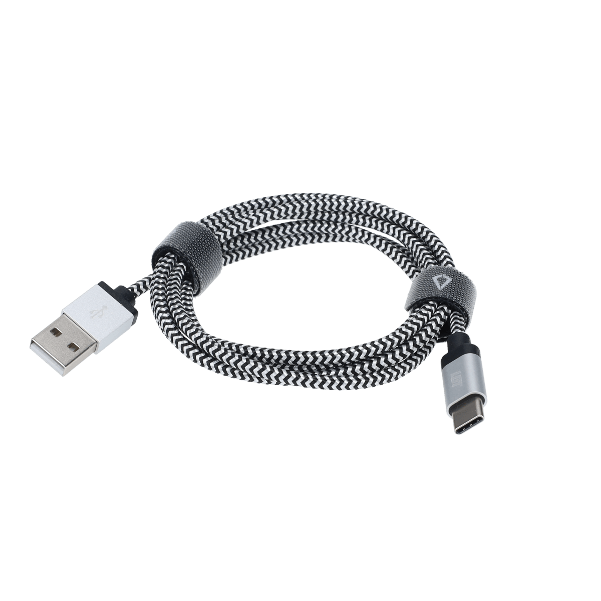4 Ft. Braided Cable (USB-A to USB-C Cable)