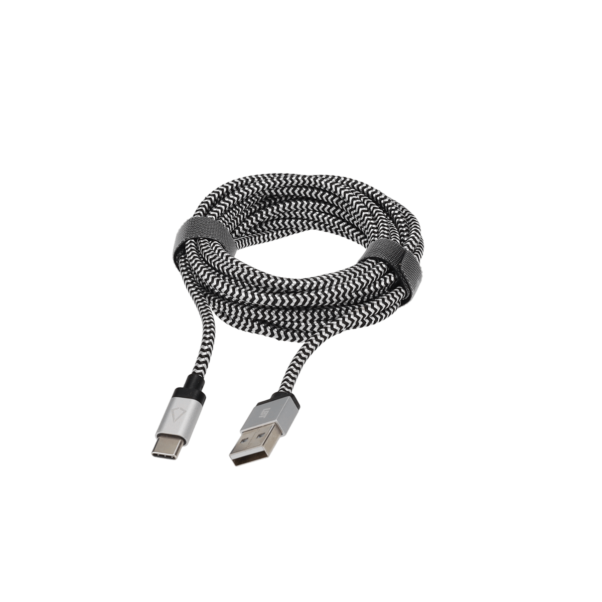 10 Ft. Braided Cable (USB-A to USB-C Cable)