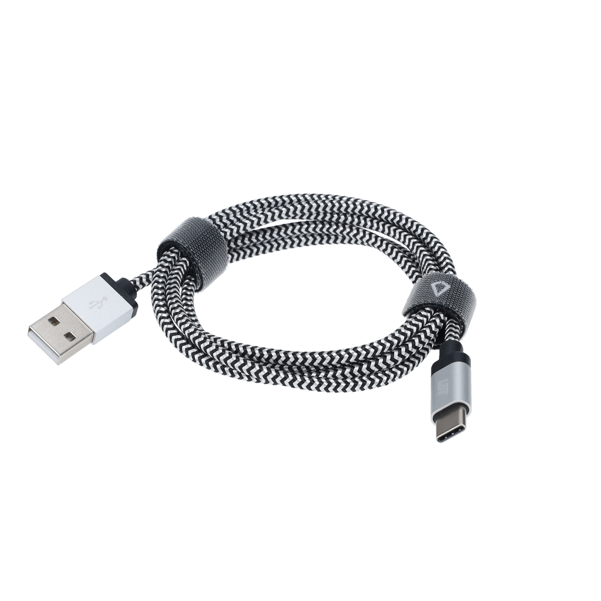 4 Ft. Braided Cable (USB-A to USB-C Cable)