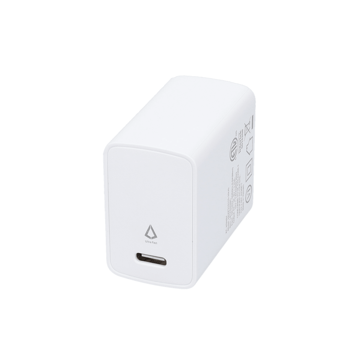 20W PD Wall Charger with 5 Ft Braided Cable (USB-C to USB-C)
