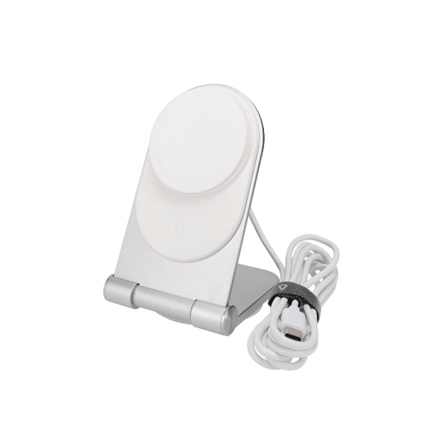 Mag Stream Stand (Silver) Wireless Charger