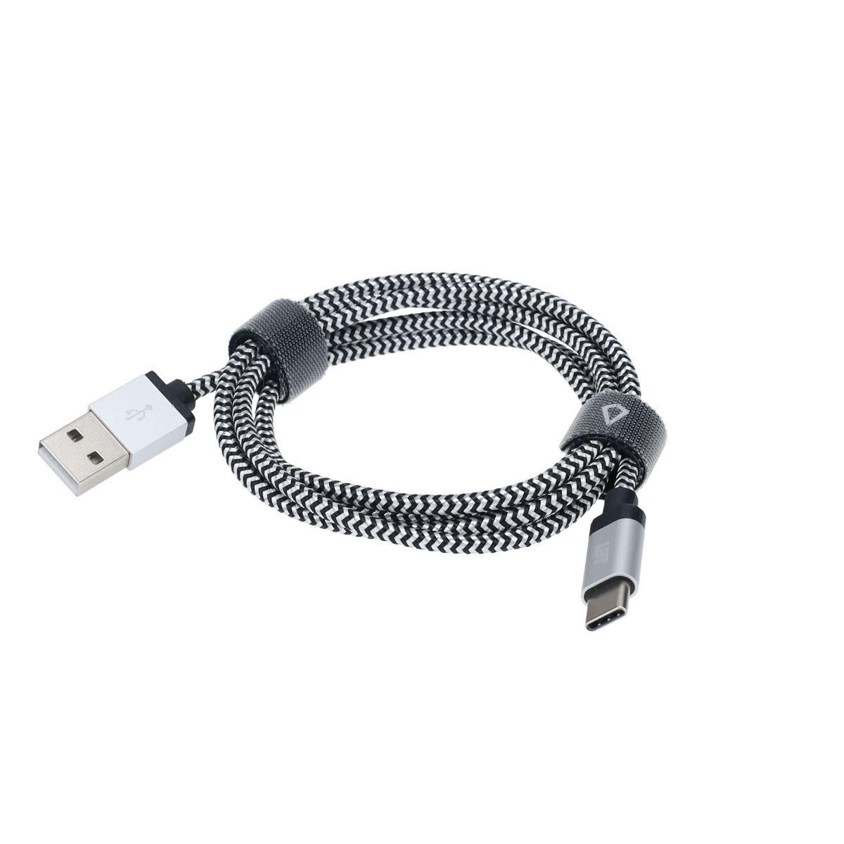 4 Ft. Braided Cable (USB-A to USB-C Cable)