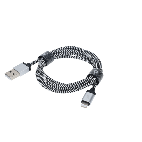 4 Ft. Braided Cable (USB-A to Lightning Cable)