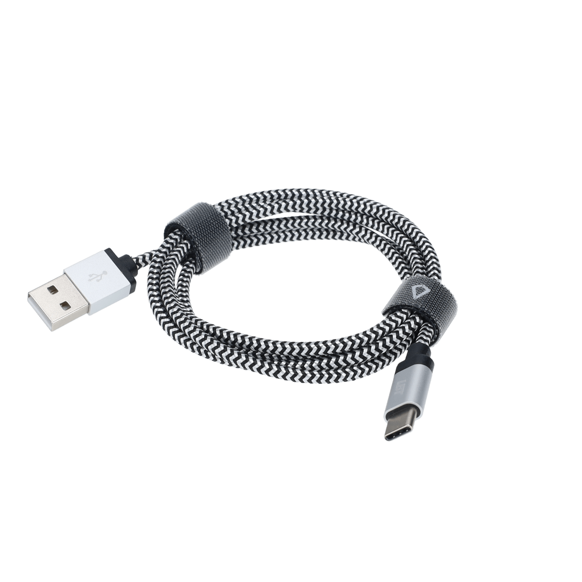 4 Ft. Braided Cable (USB-A to USB-C Cable)