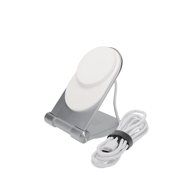 15W MagSafe Desktop Stand (Silver)