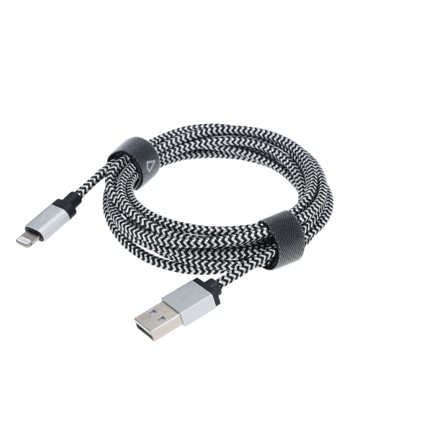 7 Ft. Braided Cable (USB-A to Lightning Cable)