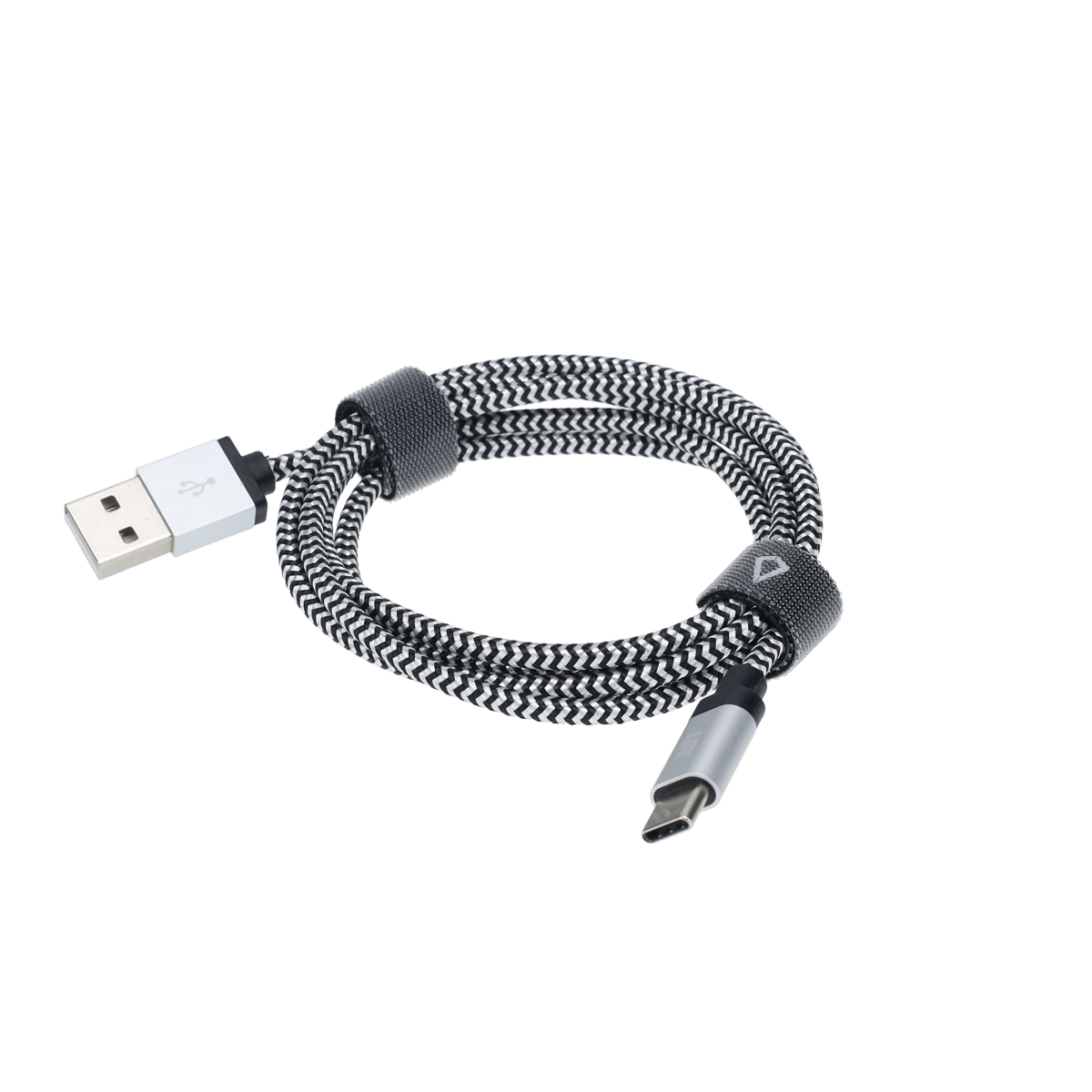4 Ft. Braided Cable (USB-A to USB-C Cable)