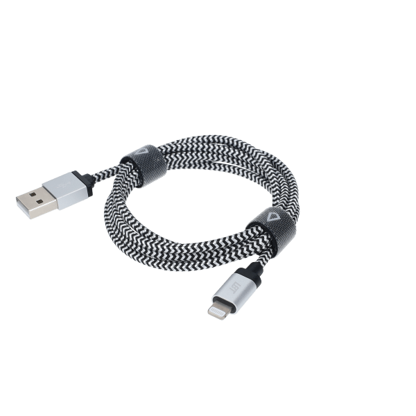 4 Ft. Braided Cable (USB-A to Lightning Cable)