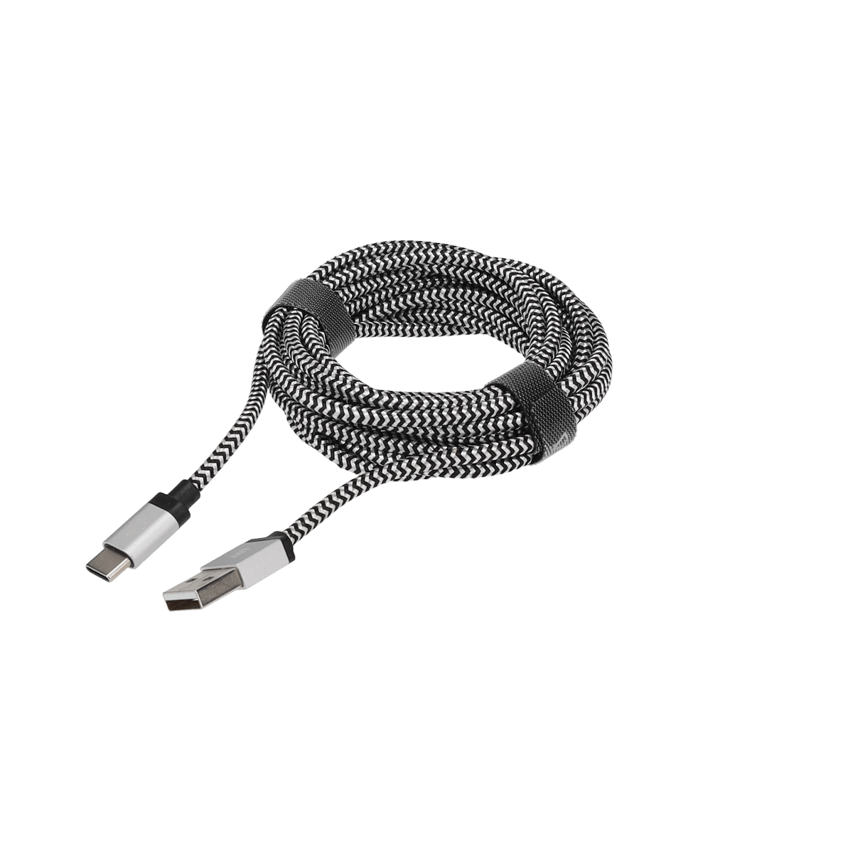 10 Ft. Braided Cable (USB-A to USB-C Cable)