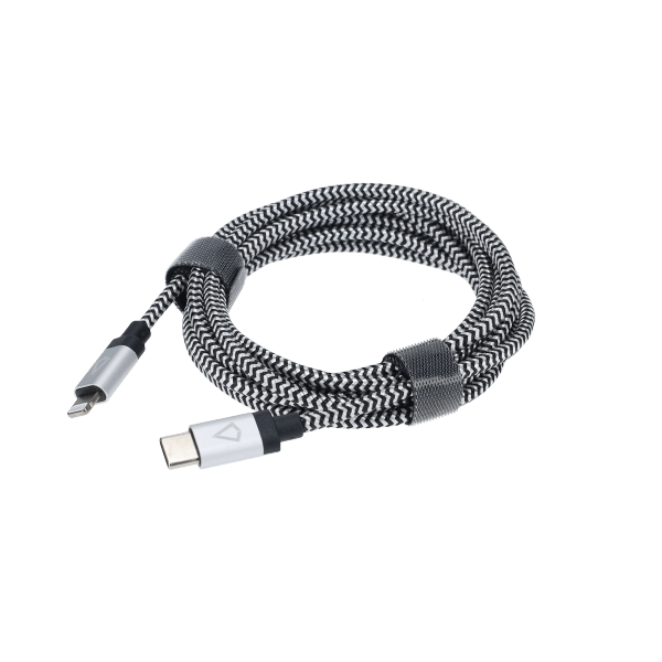 7 Ft. Braided Cable (USB-C to Lightning Cable)