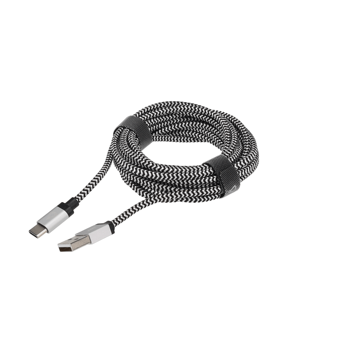10 Ft. Braided Cable (USB-A to USB-C Cable)