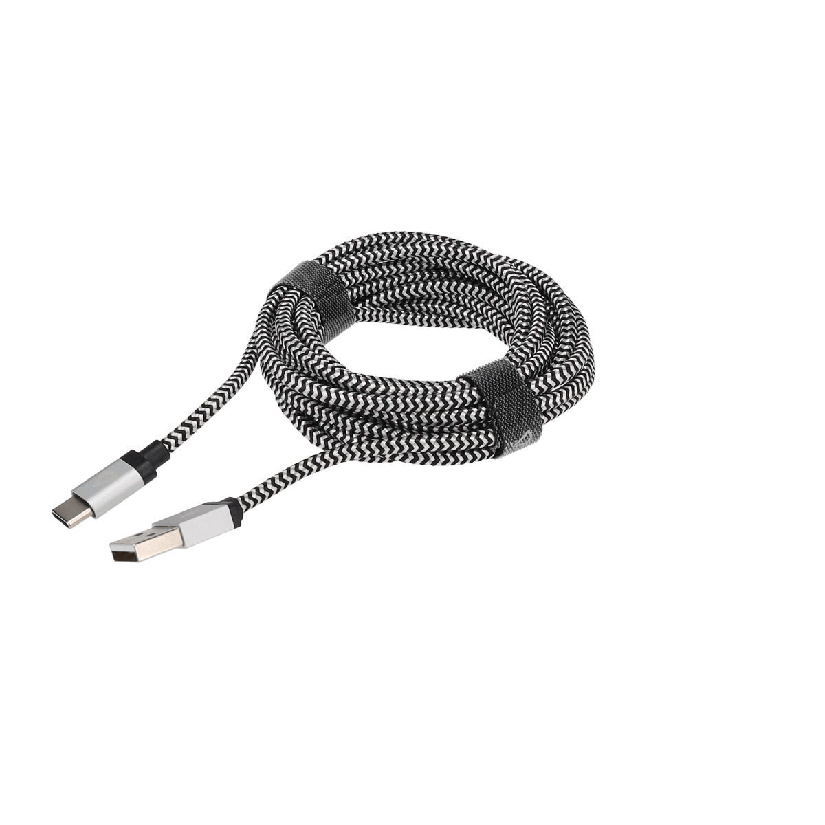 10 Ft. Braided Cable (USB-A to USB-C Cable)