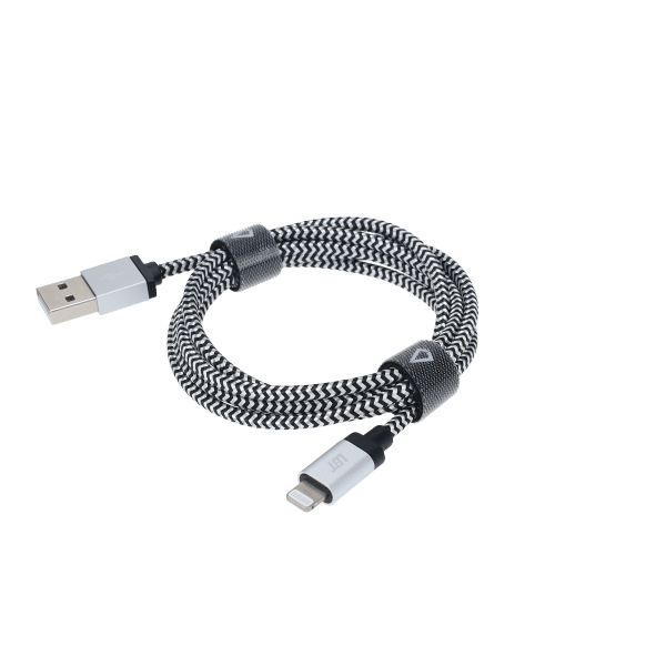 4 Ft. Braided Cable (USB-A to Lightning Cable)