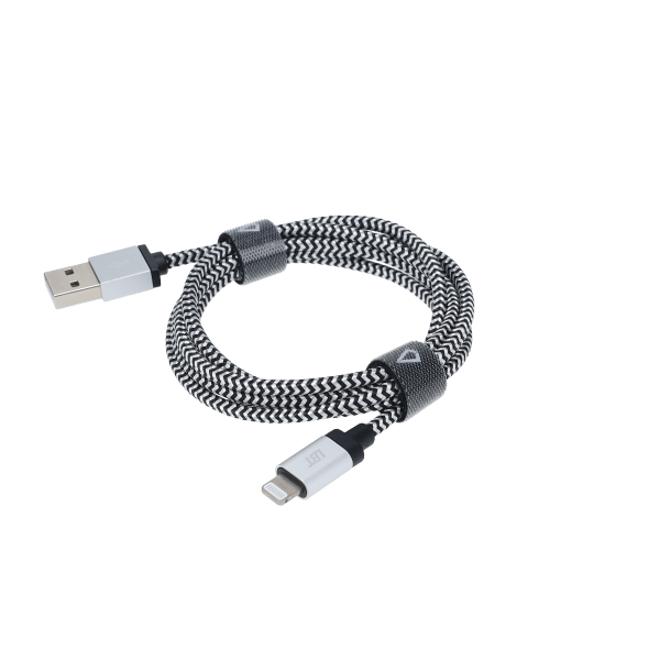 4 Ft. Braided Cable (USB-A to Lightning Cable)