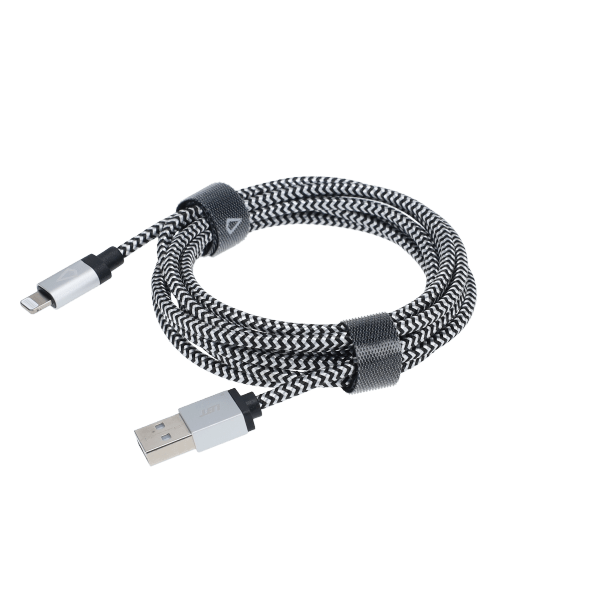 7 Ft. Braided Cable (USB-A to Lightning Cable)