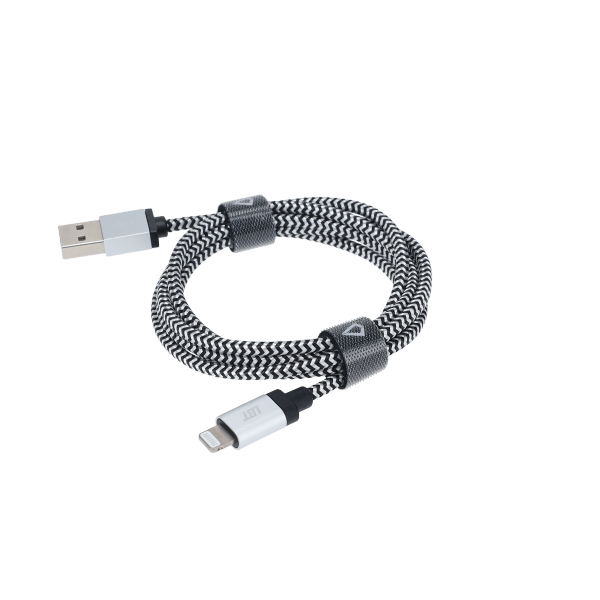 4 Ft. Braided Cable (USB-A to Lightning Cable)