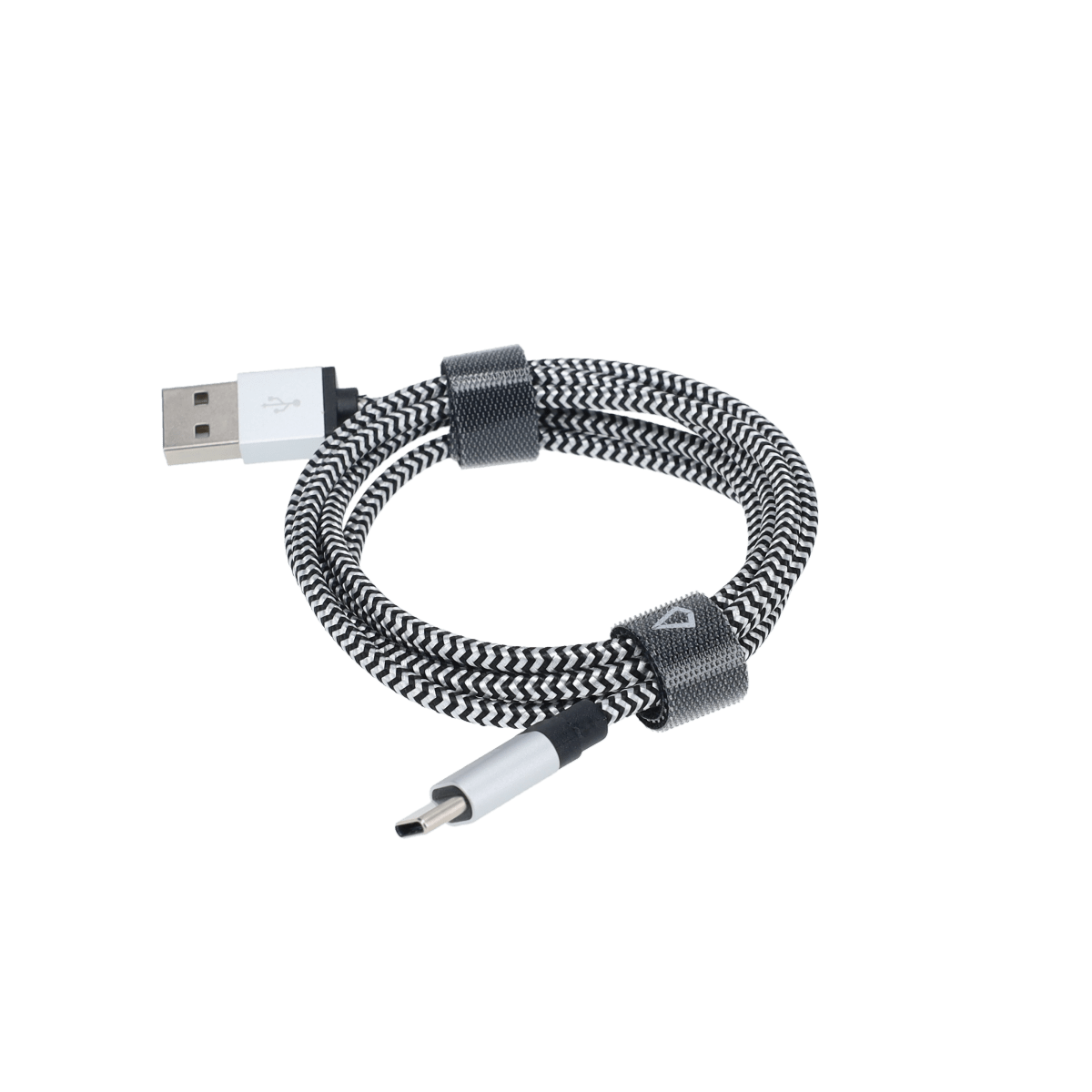 4 Ft. Braided Cable (USB-A to USB-C Cable)