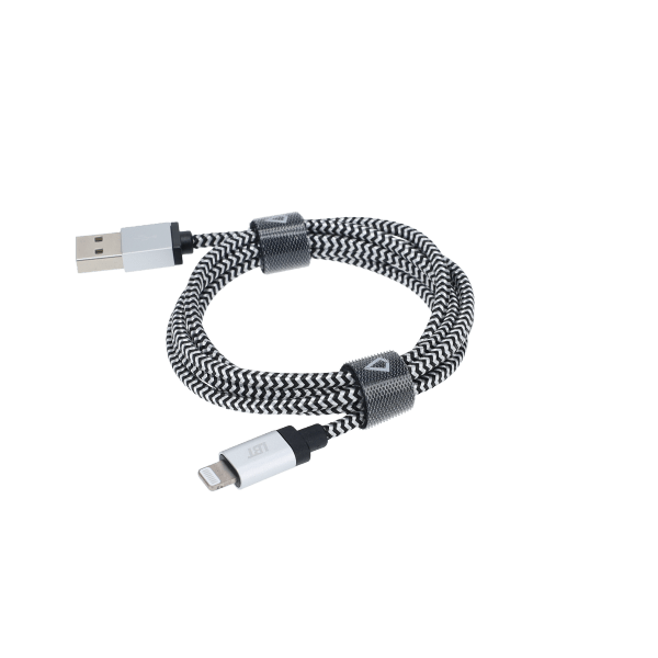 4 Ft. Braided Cable (USB-A to Lightning Cable)
