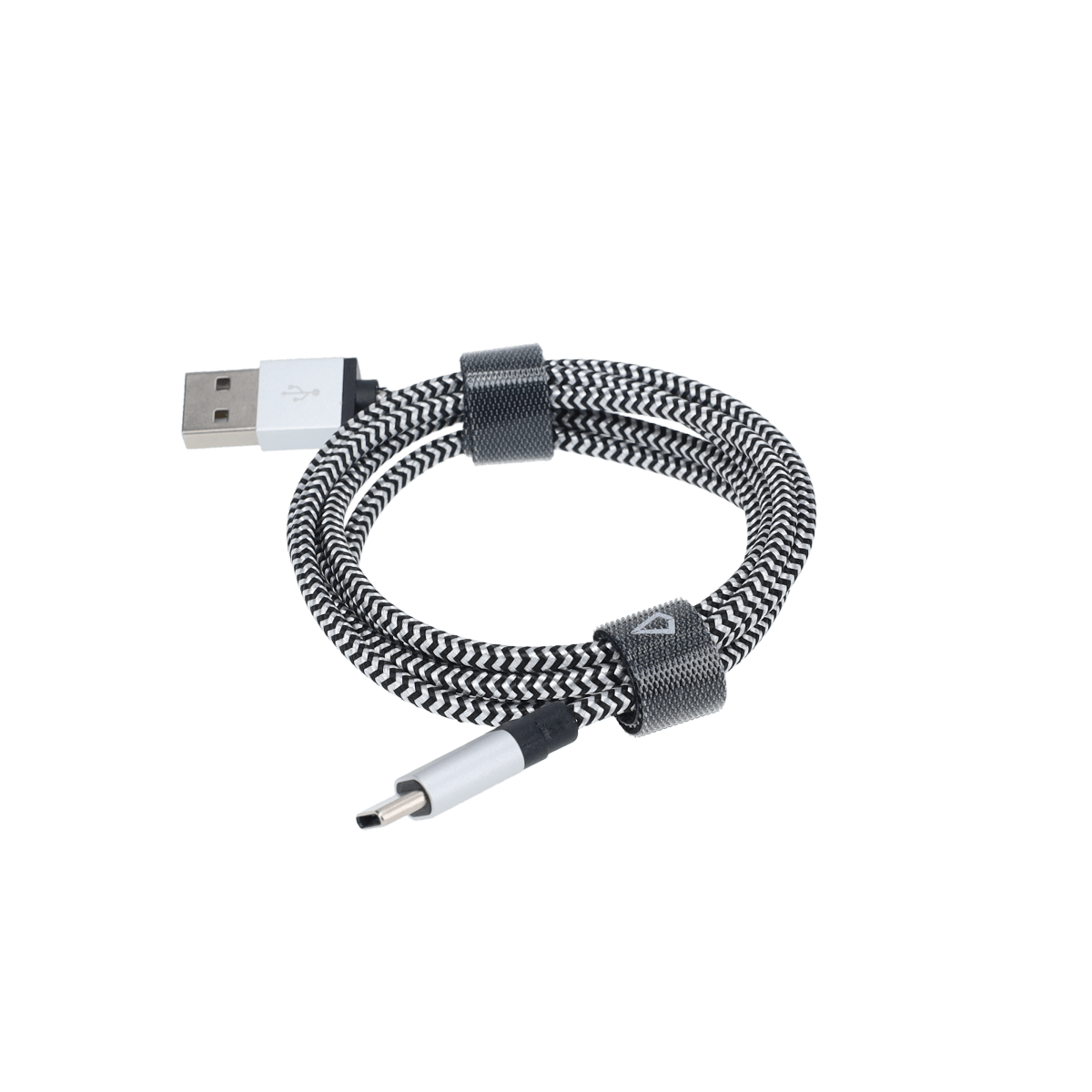 4 Ft. Braided Cable (USB-A to USB-C Cable)