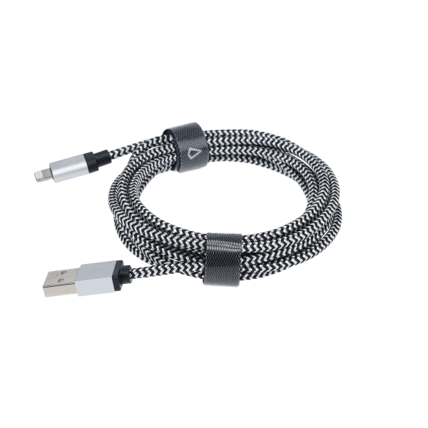 7 Ft. Braided Cable (USB-A to Lightning Cable)