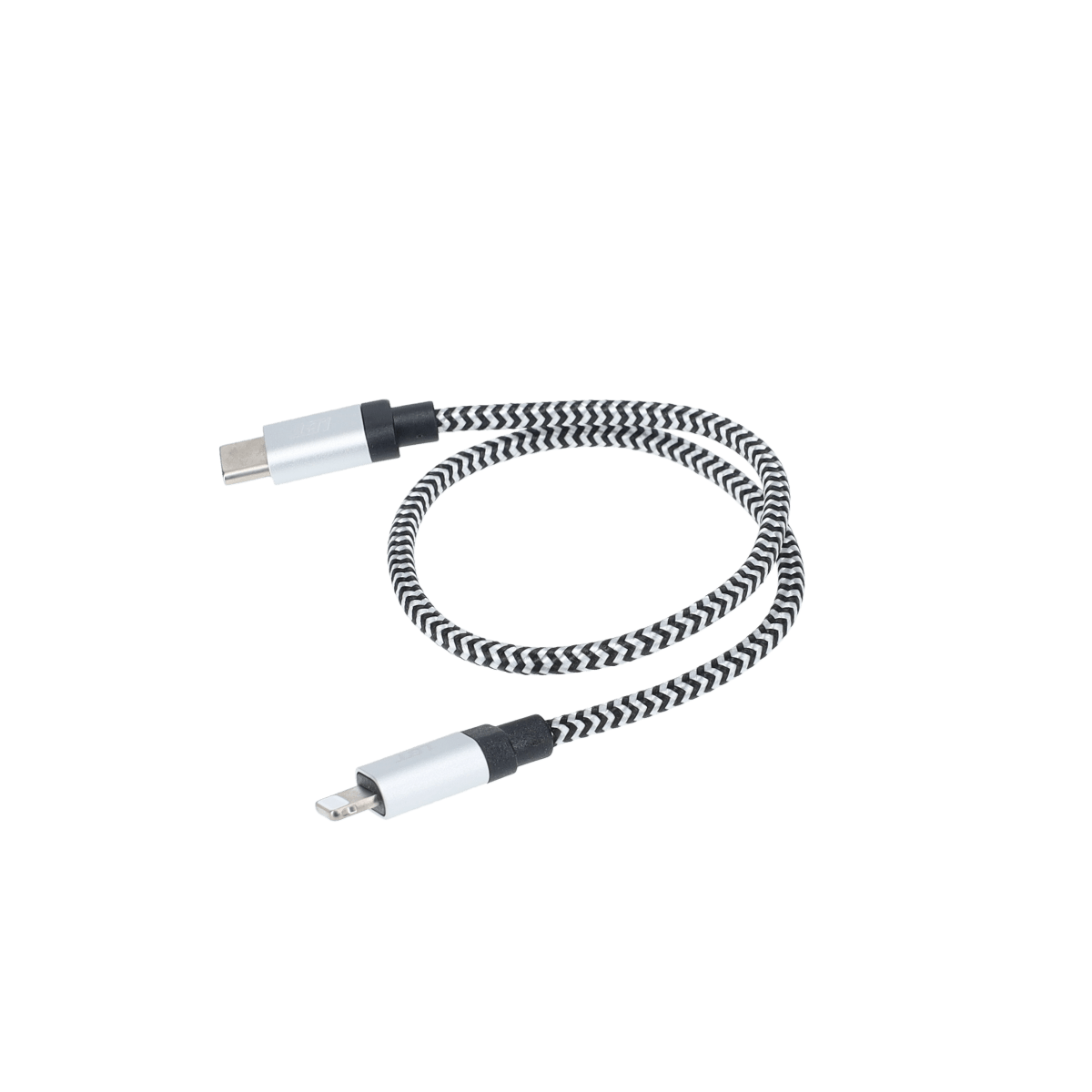1 Ft. Braided Cable (USB-C to Lightning Cable)