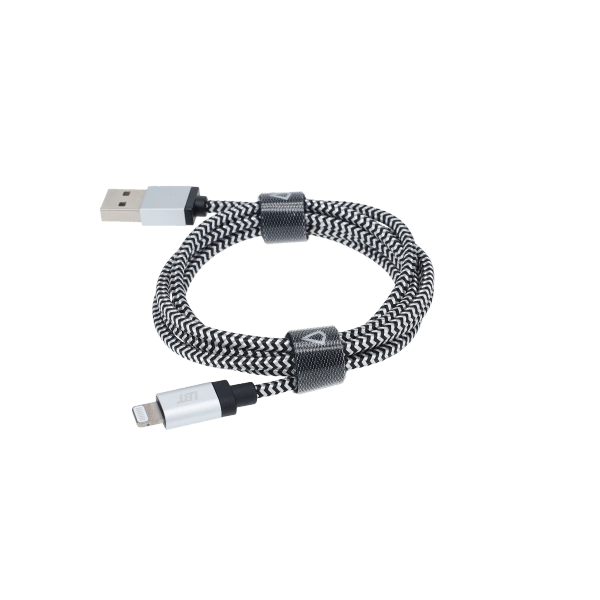4 Ft. Braided Cable (USB-A to Lightning Cable)