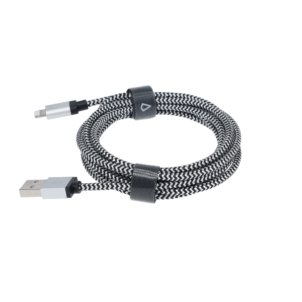 7 Ft. Braided Cable (USB-A to Lightning Cable)