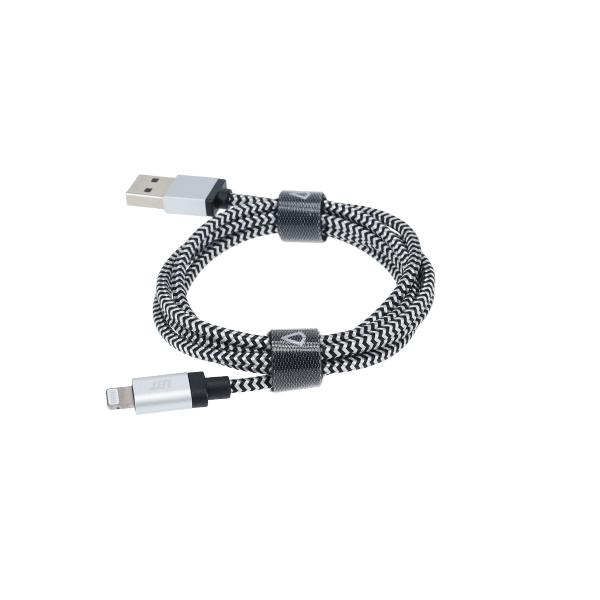 4 Ft. Braided Cable (USB-A to Lightning Cable)