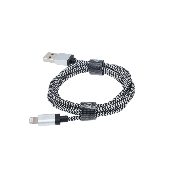 4 Ft. Braided Cable (USB-A to Lightning Cable)