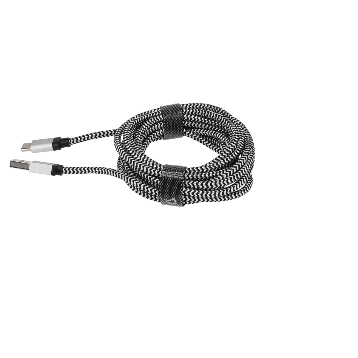 10 Ft. Braided Cable (USB-A to USB-C Cable)