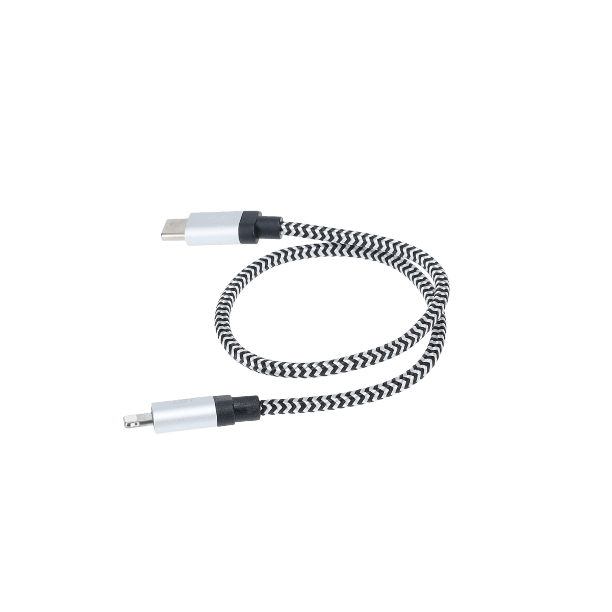 1 ft Braided Cable (USB-C to Lightning Cable)
