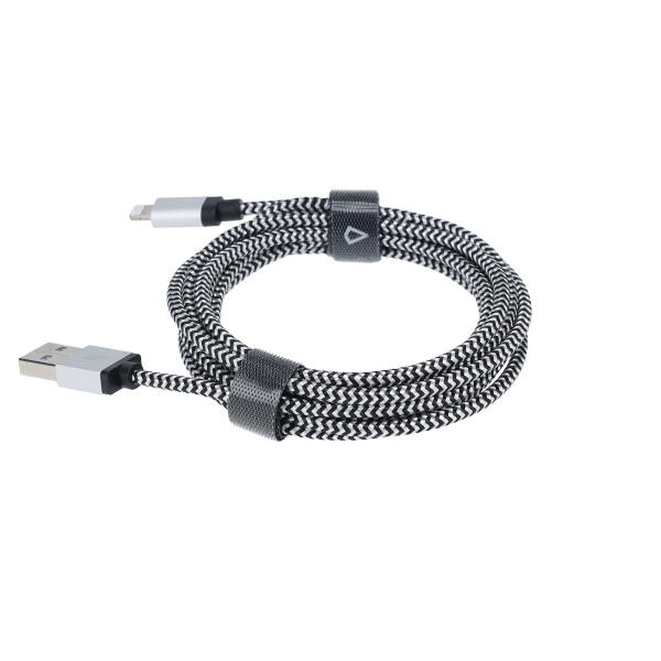 7 Ft. Braided Cable (USB-A to Lightning Cable)
