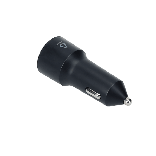 20W Dual Port Car Charger with 4ft Cable (USB-C to C)